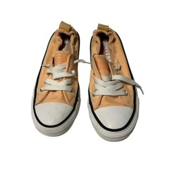 Converse Shoes - Converse All Star‎ Women's 5 Peach Low Top Sneakers – Canvas Shoes